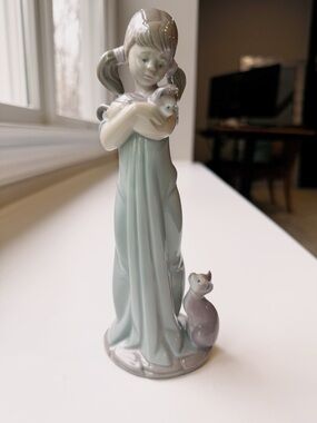 Lladro Don’t Forget Me Girl Figurine #5743